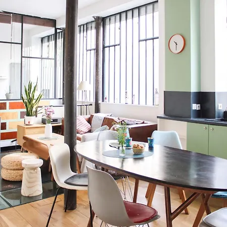 Apartamento Atypical With Garden Paris